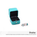 Elegant Luxury Gift Packaging Square PU Leather Jewelry Box Luxury Packaging Box For Ring